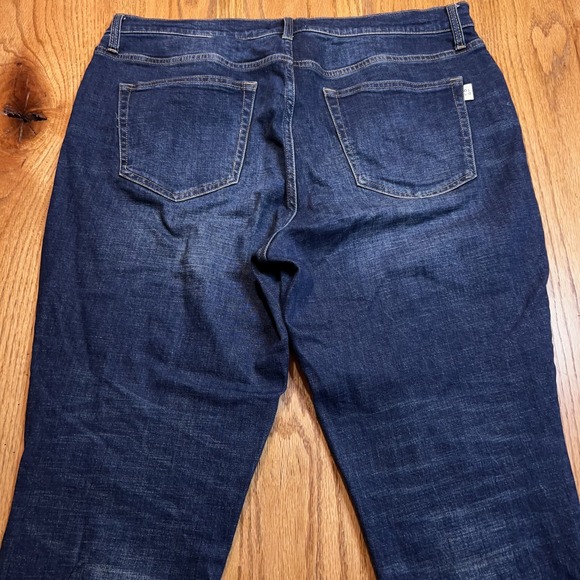 Oliver‎ Logan Jeans Crosby Relaxed Taper Slow Denim Women 38X26 (Tag 34) Raw Hem - Picture 10 of 11